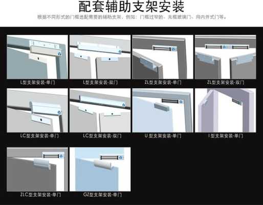 磁力锁支架怎么安装（磁力锁支架安装图）-第2张图片-安保之家