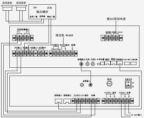 公共广播系统怎么接线视频（公共广播系统接线图）-第1张图片-安保之家