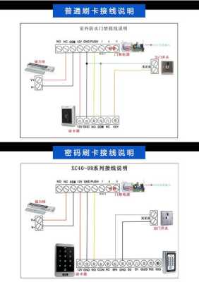 电磁门禁布线教程，门禁电磁锁接线怎么接线图解-第3张图片-安保之家